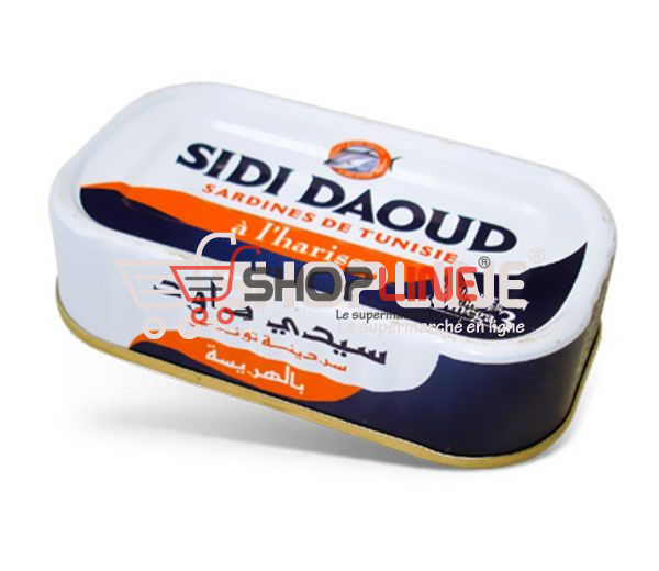 Sardines à la tomate Sidi Daoud (120g)